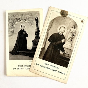 Opuscoli di preghiera della novena antica di San Giovanni Bosco