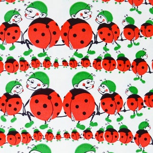 Vintage Ladybird Textured Gift Wrap