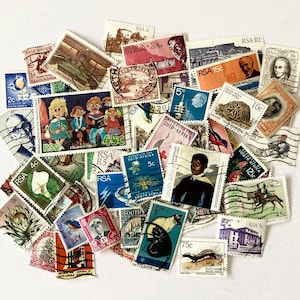 50 South Africa Stamps #1, What You See Is What You Get!