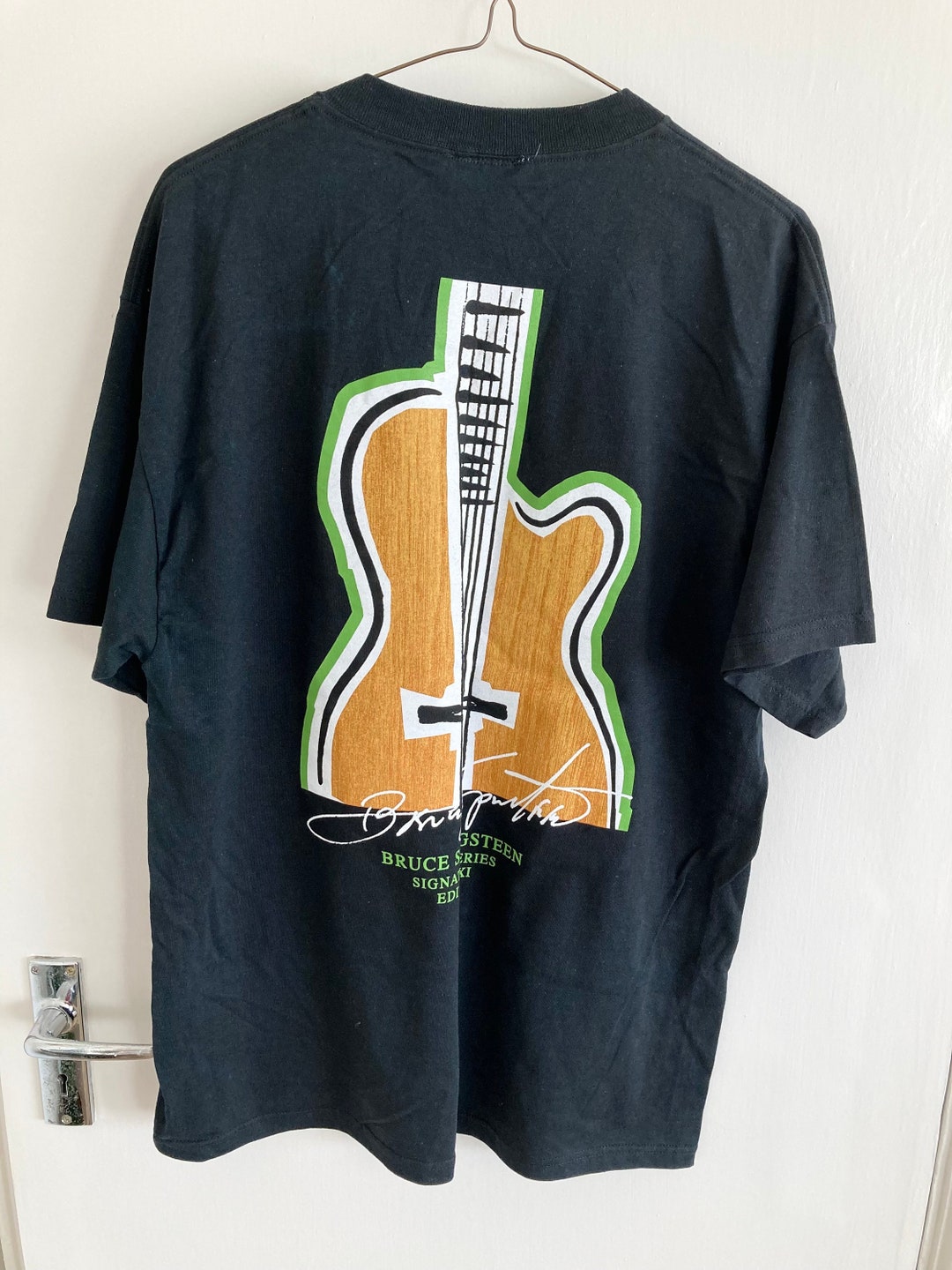 Bruce Springsteen Hard Rock Cafe Signature Series Edition Black Tshirt