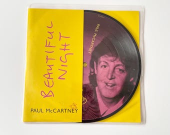 Paul McCartney - Beautiful Night Picture Disc Vinyl (1997)