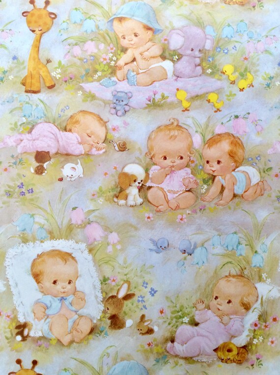 new baby gift wrap