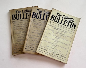 アイルランドの歴史書 - カトリック・ブレティン（1930年代）