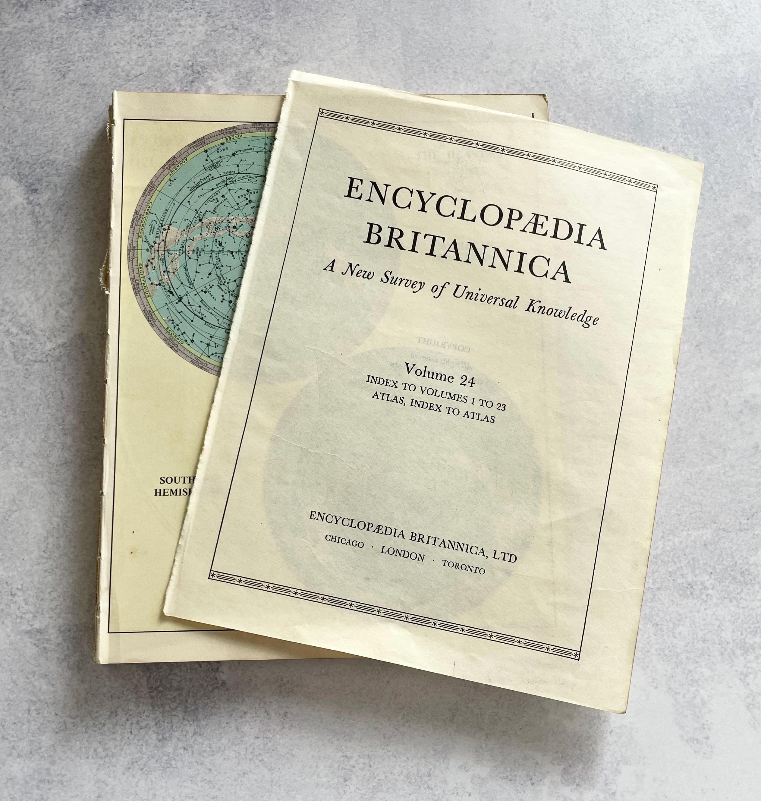 Britannica Atlas - Etsy