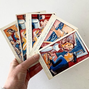 Vintage Postcards - Artist signed (HARRIET)