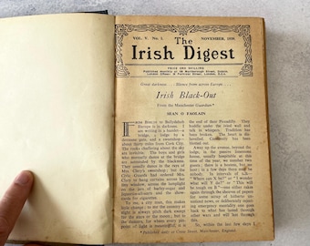 1940s Irish History Magazines (Bound Edition) - The Irish Digest