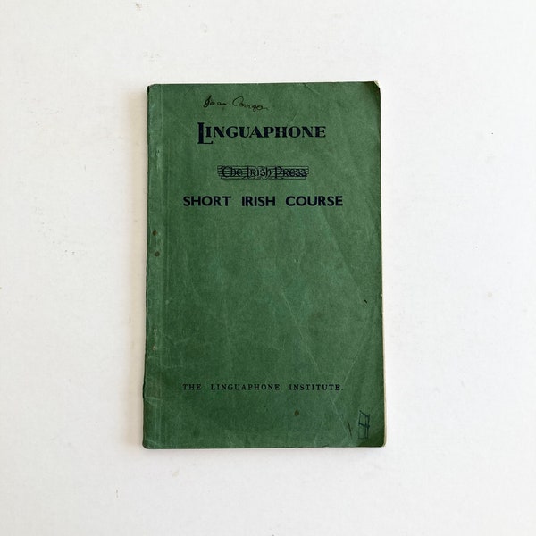 Antique Linguaphone Etsy