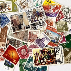 40 German Stamps #2, What You See Is What You Get!