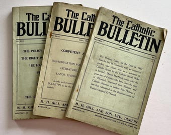 Irische Geschichtsbücher - The Catherine Bulletin (1930er Jahre)