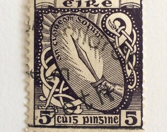 アイルランド　切手 75320セール現品限 外国切手 アイルランド発行グリーティング2種揃