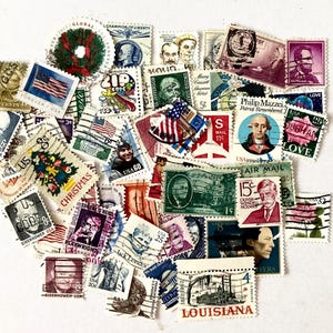 50 American Stamps #1, What You See Is What You Get!
