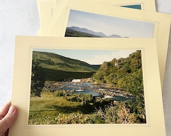 Vintage Galway Ireland Scenery Photographs (Set of 5) – Pine Island & Twelve Bens