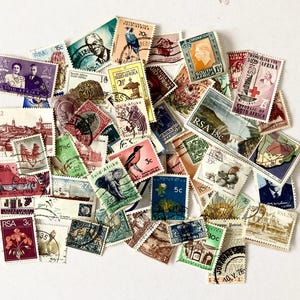 50 South Africa Stamps #3, What You See Is What You Get!