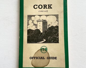 Vintage Irische Reiseführer - County Cork (1940s offizieller Reiseführer)