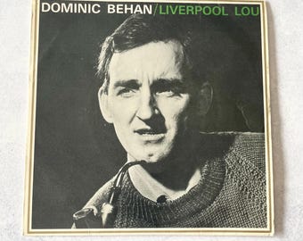 Dominic Behan – Liverpool Lou (1965) 7" Vinyl EP  - UK Piccadilly Records NEP 34040 (Mono)