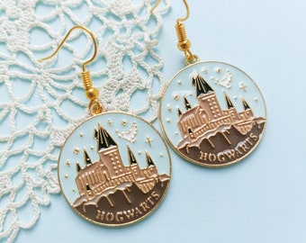 Castle earrings