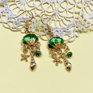 Pretty shell earrings