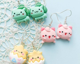 Kawaii little animal earrings