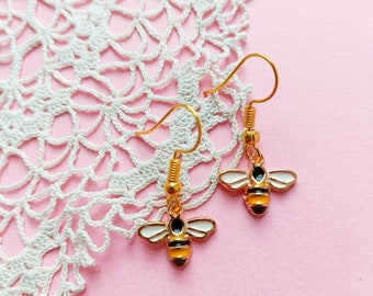 Bee earrings