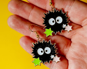 Boucles d'oreilles Susuwatari