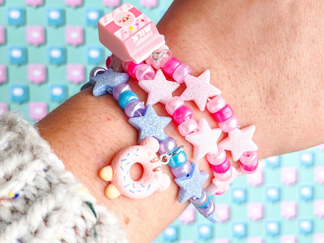 candy Pink” Bracelets