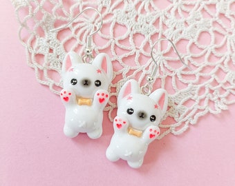 Boucles d'oreilles chiens mignons