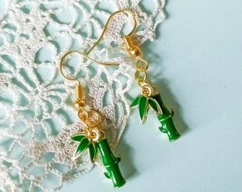 Bamboo earrings