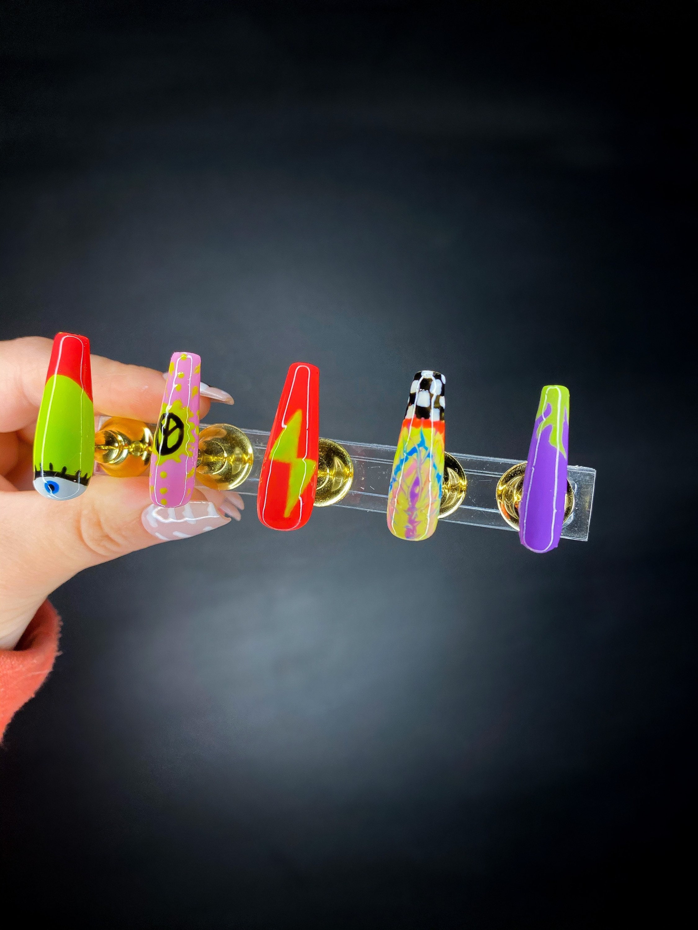 High quality press on nail kit Etsy