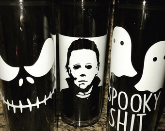 Halloween Black Tumblers