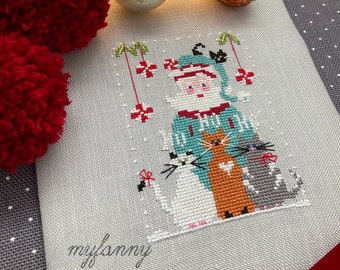 Santa Collection #4 - Instant Download PDF Cross Stitch pattern