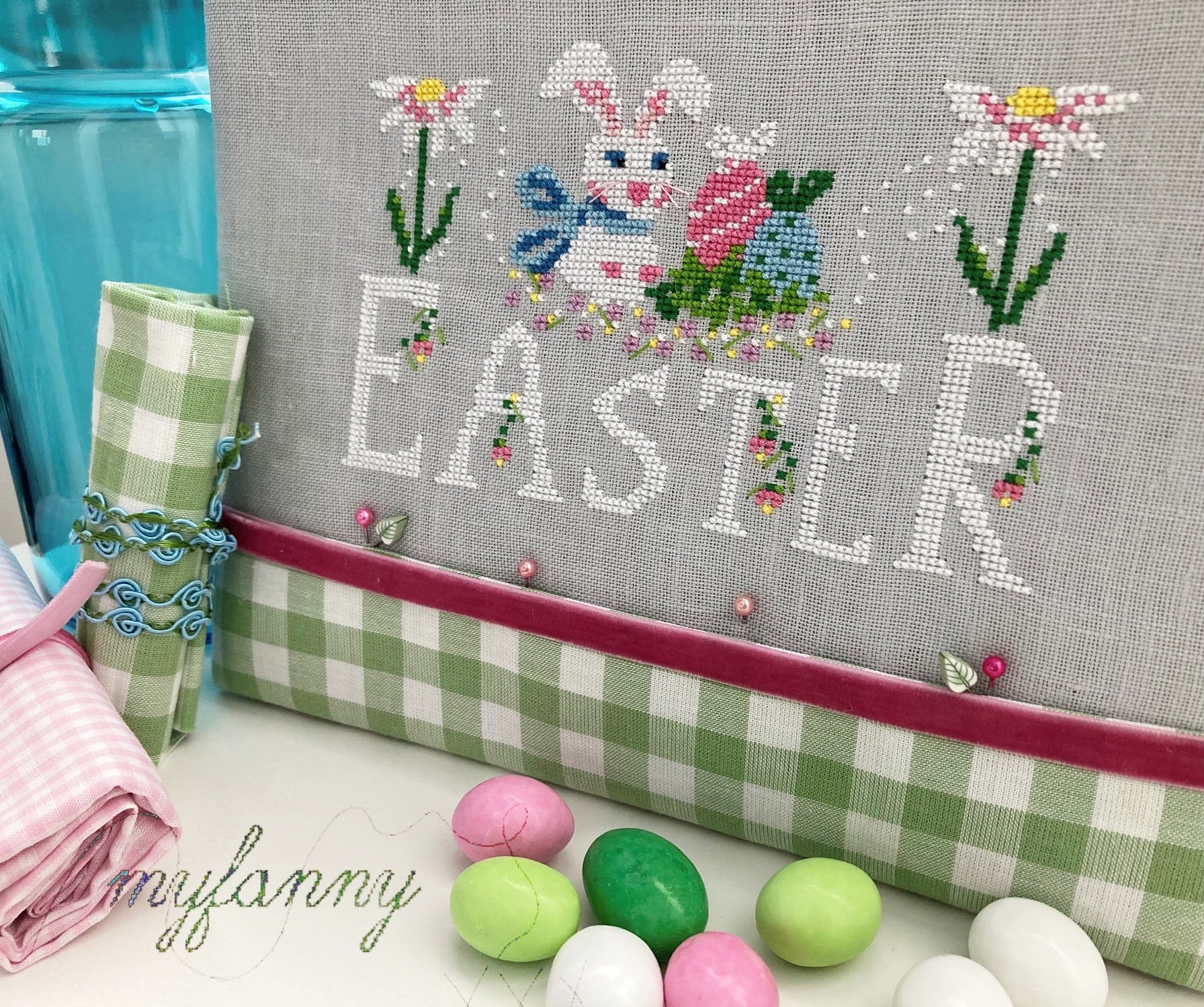 The Little Easter Bunny - Instant Download PDF Cross Stitch Pattern - Etsy