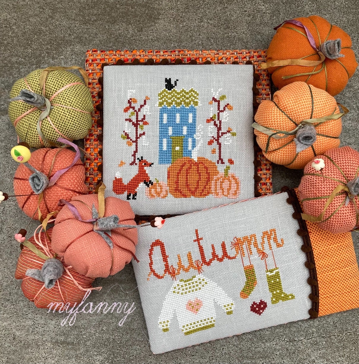 Instant Download PDF Cross Stitch Pattern - Fall Vibes - Etsy