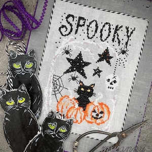 Instant Download PDF Cross Stitch pattern - Spooky
