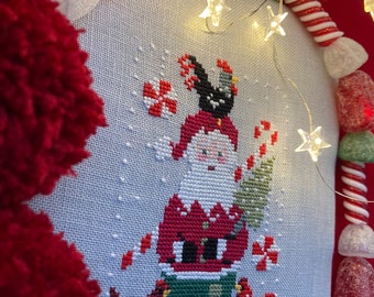 Santa Collection #11 - Instant Download PDF Cross Stitch pattern