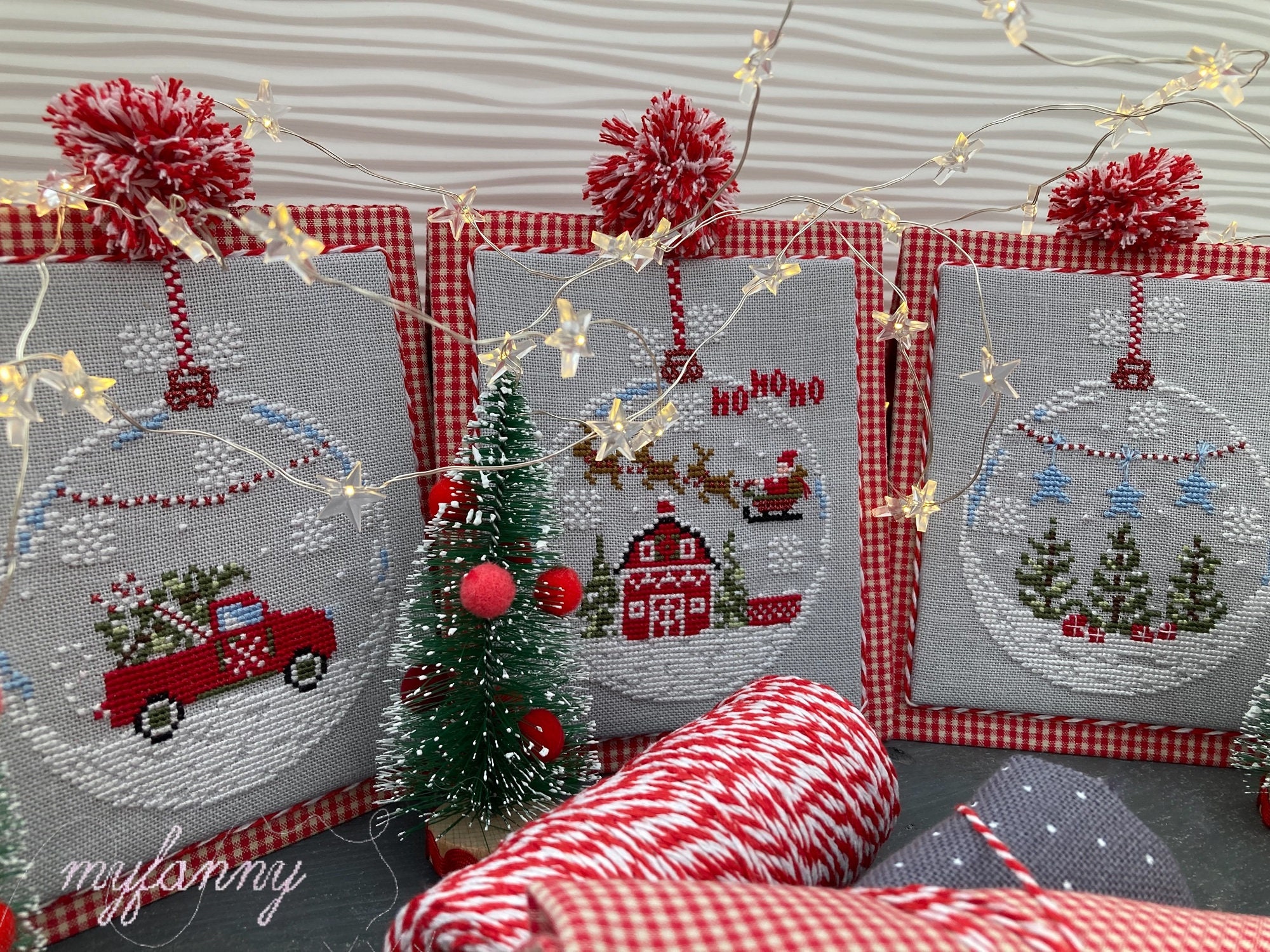 Instant Download PDF Cross Stitch Pattern - the Christmas Ornaments 2 ...