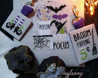 Hocus Pocus - Instant Download PDF Cross Stitch pattern