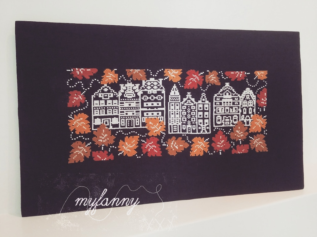 Instant Download PDF Cross Stitch Pattern Autumn Stitching - PDF Cross ...