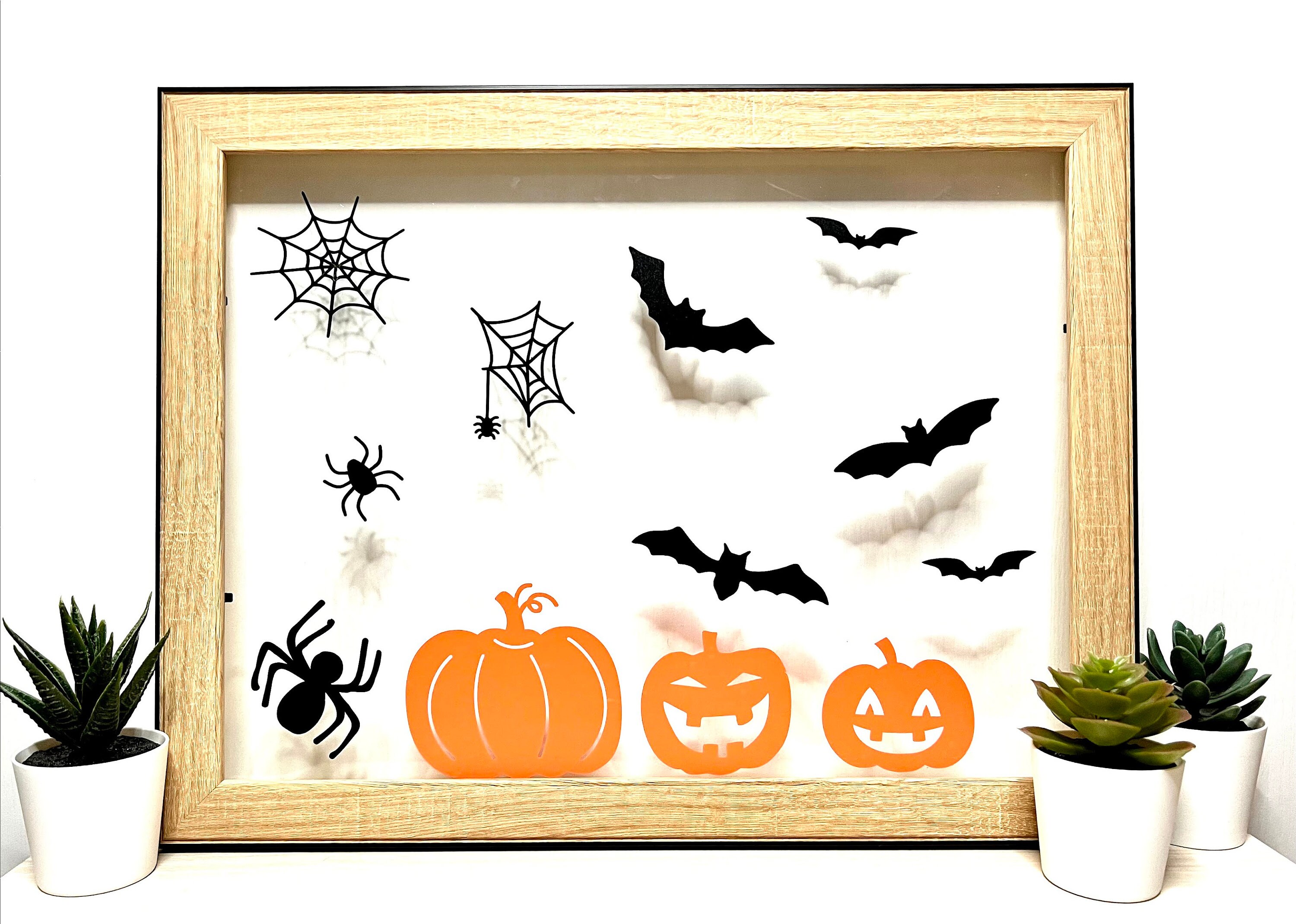 Stickers Halloween Pour Fenêtre | Sticker Amovible Fenêtre, Miroir ou Mur Décoration Halloween