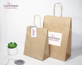 50,100 White Paper Gift Wedding Party Favor bags/_Lunch candy buffet bag x12