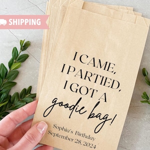 Funny Birthday Party Favors for Guests in Bulk Personalized Birthday Favors Wholesale Cute Custom Printed Birthday Favour Bag Birthday Decor