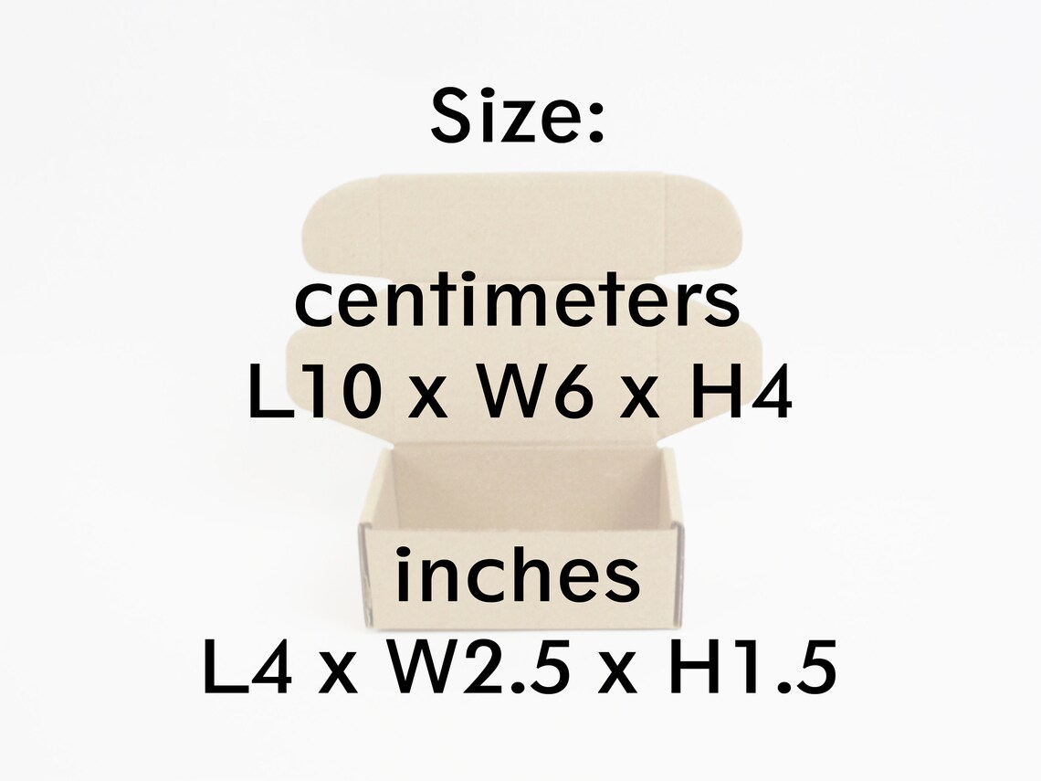 10 Small Jewelry Shipping Boxes Mini Cardboard Gift Box Kraft Etsy