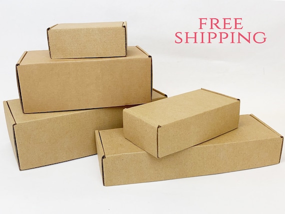 Corrugated Package Box, Small Cardboard Boxes for Packaging in Bulk, Custom  Shipping Boxes Retail, Handmade Product Boxes for Small Business 