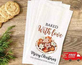 Personalized Christmas Favor Bags: Custom Holiday Treat Bags
