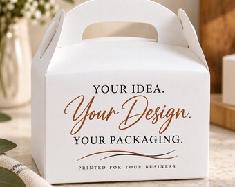 Custom Logo Boxes, Personalized Business Packaging, Small Quantity Printed Boxes, Custom Bakery Boxes, Branded Gift Boxes