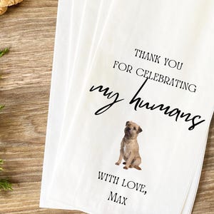 Borse per cani da sposa con borse per dolcetti per animali domestici con foto di cani per matrimonio, bomboniere per cani, bomboniere nuziali, sacchetti per bomboniere personalizzati, bomboniere per feste