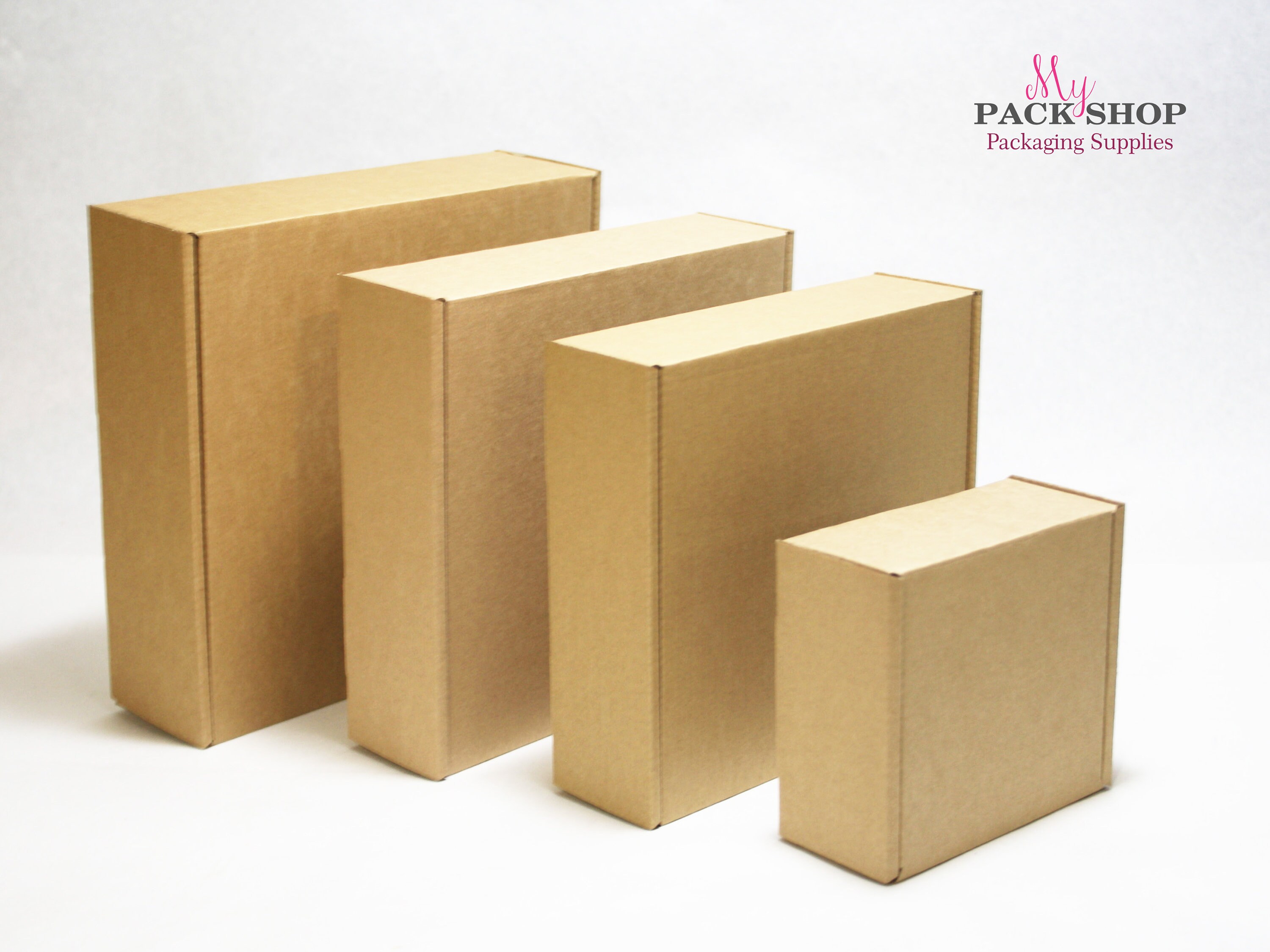 Square Shipping Boxes With Lids Different Sizes Mailing Boxes Etsy