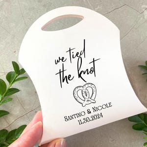 Personalizado - Nos casamos - Caja de regalo / Recuerdo de boda personalizado / Perfecto para obsequios y celebraciones de bodas / Recuerdos para invitados