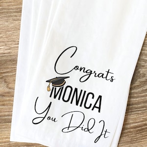 Sacchetti per bomboniere per feste di laurea, sacchetti per snack bar personalizzati "You Did It", sacchetti per caramelle, decorazioni per feste di laurea, diploma di scuola superiore