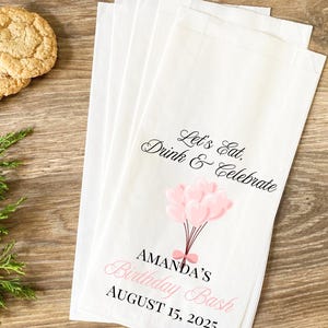 Sacchetti per bomboniere di compleanno con personalizzazione, sacchetti per dolcetti personalizzati per feste, sacchetti per dolcetti di compleanno, sacchetti per snack per feste, sacchetti per bomboniere all'ingrosso