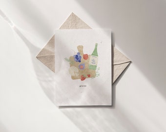 Gracias card, Simple Thank You Card
